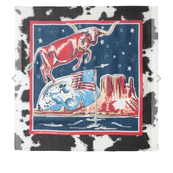 Double D Ranch Accessories - NWT Double D Ranch Throwback to the Future Scarf Bohemian Western Boho